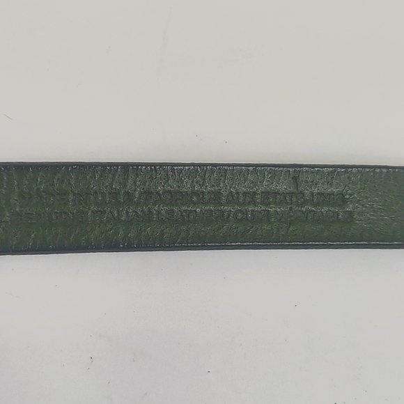 Eddie Bauer Italian Leather Belt - Picture 11 of 12